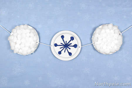 Snowy Weather Garland