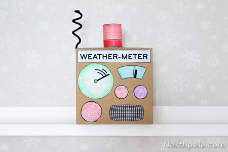 North Pole Frosty-Weather-Reader-Meter