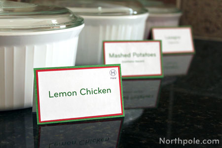 Layered Paper Food Labels