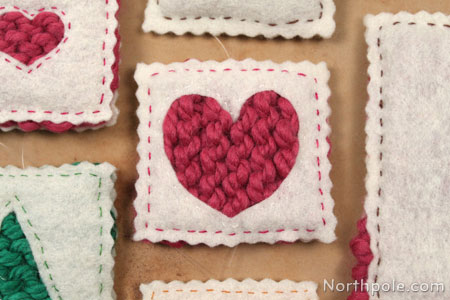 Felt Linzer Sable Ornaments