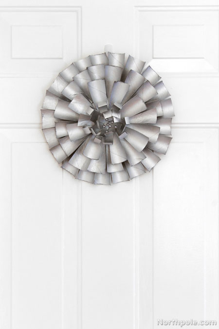 Metallic Flower Wall Decoration