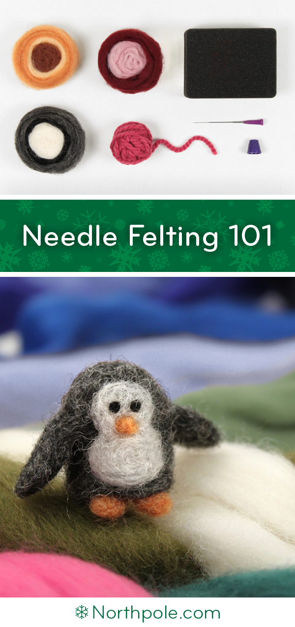 Needle Felting 101 • Northpole.com Craft Cottage
