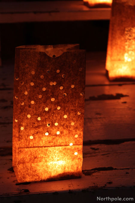 Craft Cottage - Easy Paper Bag Luminaries