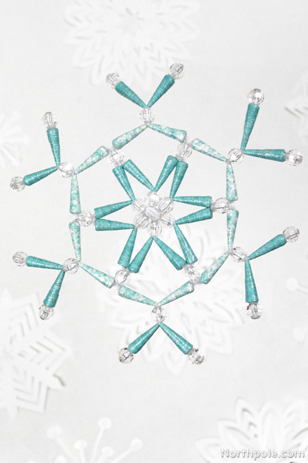 DIY Paper Beads & Snowflake