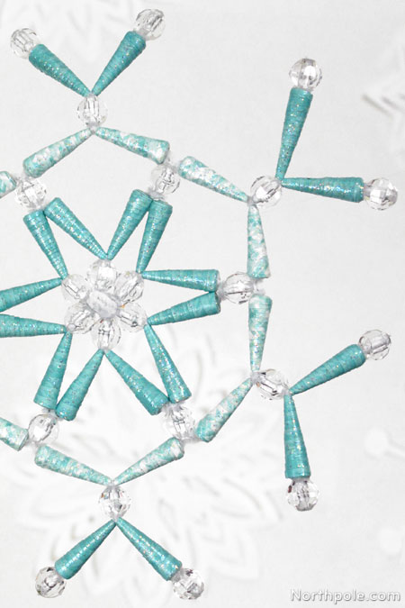 Craft Cottage - DIY Paper Beads & Snowflake