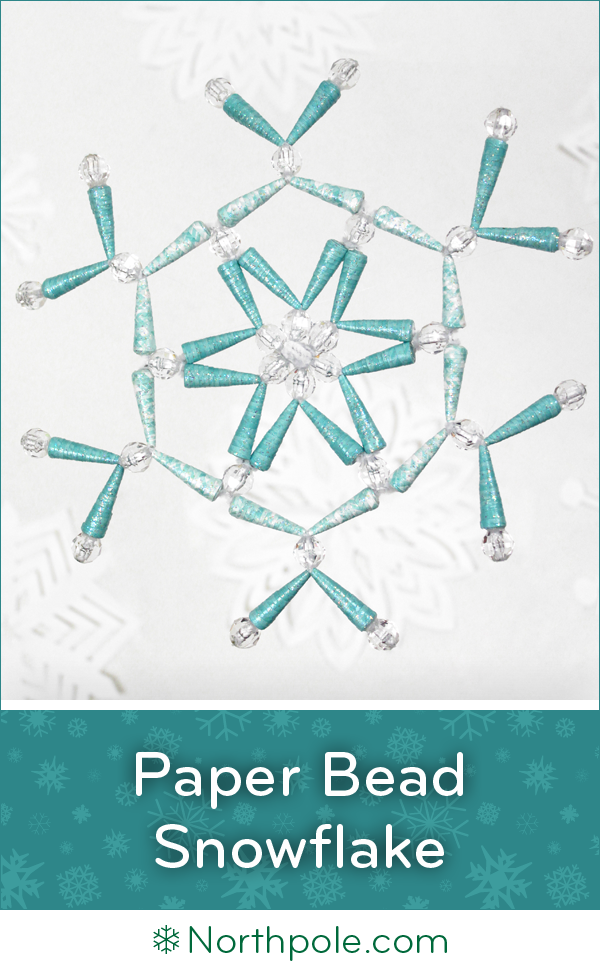 DIY Paper Beads & Snowflake • Northpole.com Craft Cottage