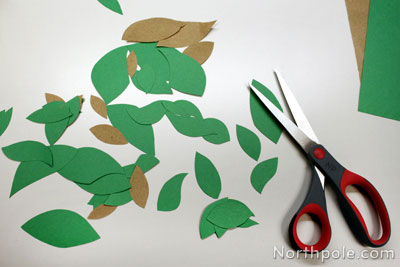 Craft Cottage - Paper Leaf Garland