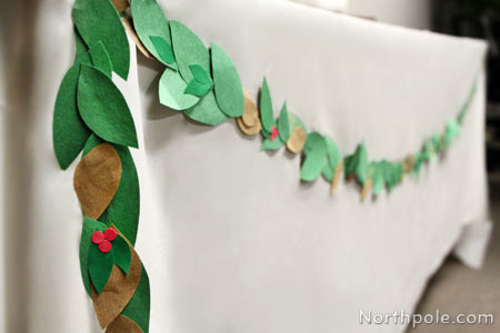 Craft Cottage - Paper Leaf Garland