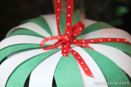 Glue a bow on top