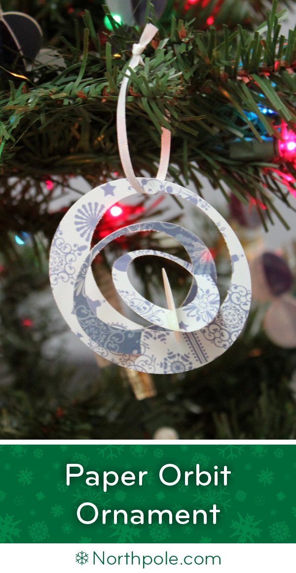 Paper Orbit Ornament • Northpole.com Craft Cottage