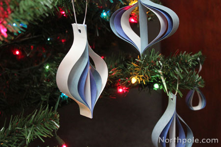 Old Fashioned Paper Ornaments
