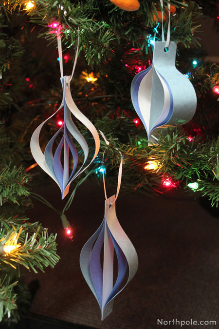 Old Fashioned Paper Ornaments
