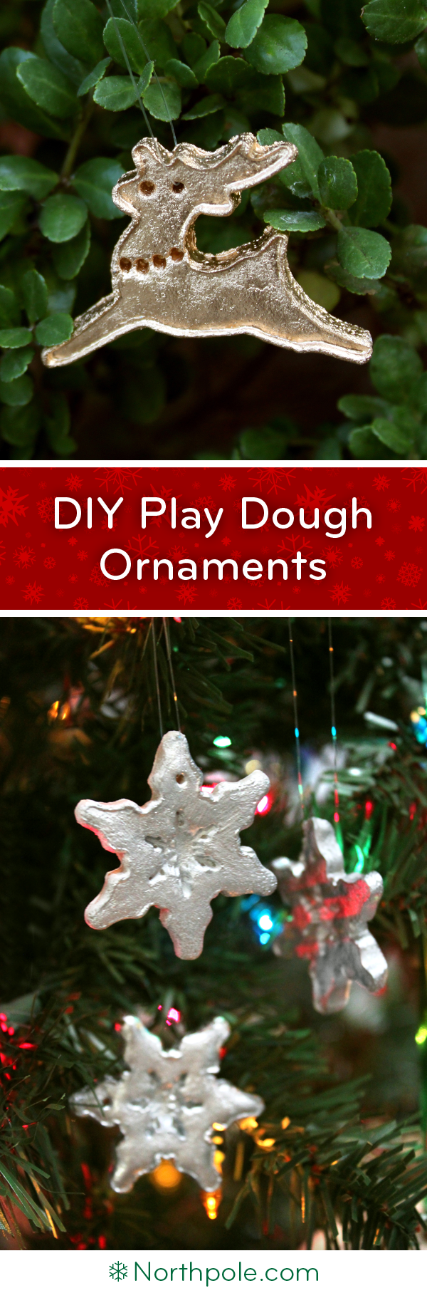 DIY Play Dough Ornaments • Northpole.com Craft Cottage