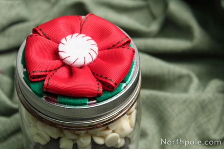 Holiday Ribbon Rosette