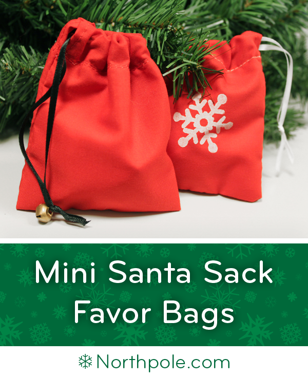Mini Santa Sack • Northpole.com Craft Cottage