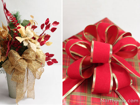 Craft Cottage - How to Wrap Gifts With Wired Ribbon