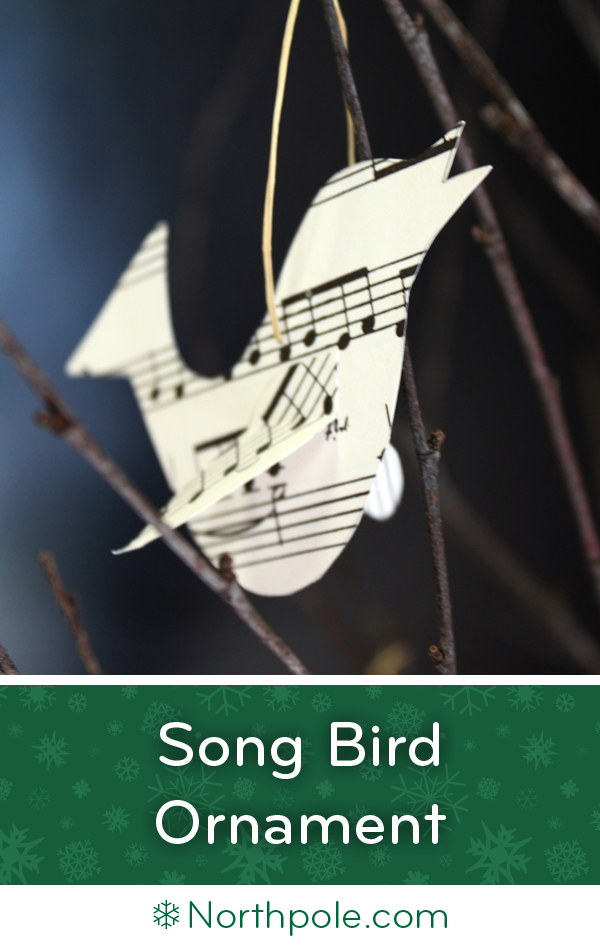 Song Bird Ornament • Northpole.com Craft Cottage