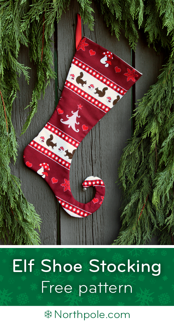 Elf Shoe Stocking Tutorial • Northpole.com Craft Cottage