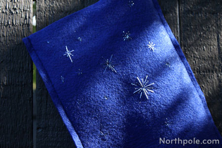 Starry Night Stocking
