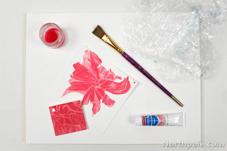 Crackled Paint Crackled effect using watercolor paints