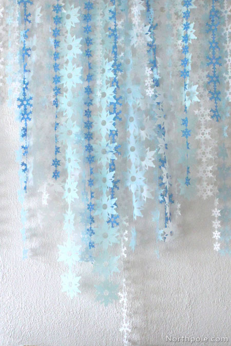 Crafting Paper Snowflakes