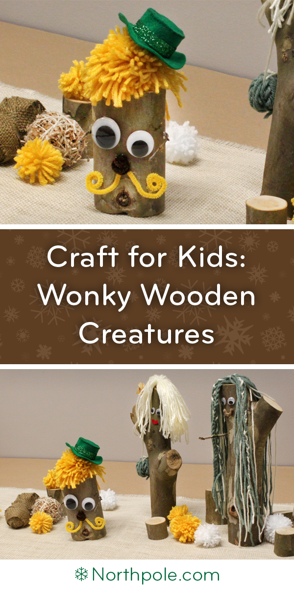 Tree People for the Kids' Table • Northpole.com Craft Cottage