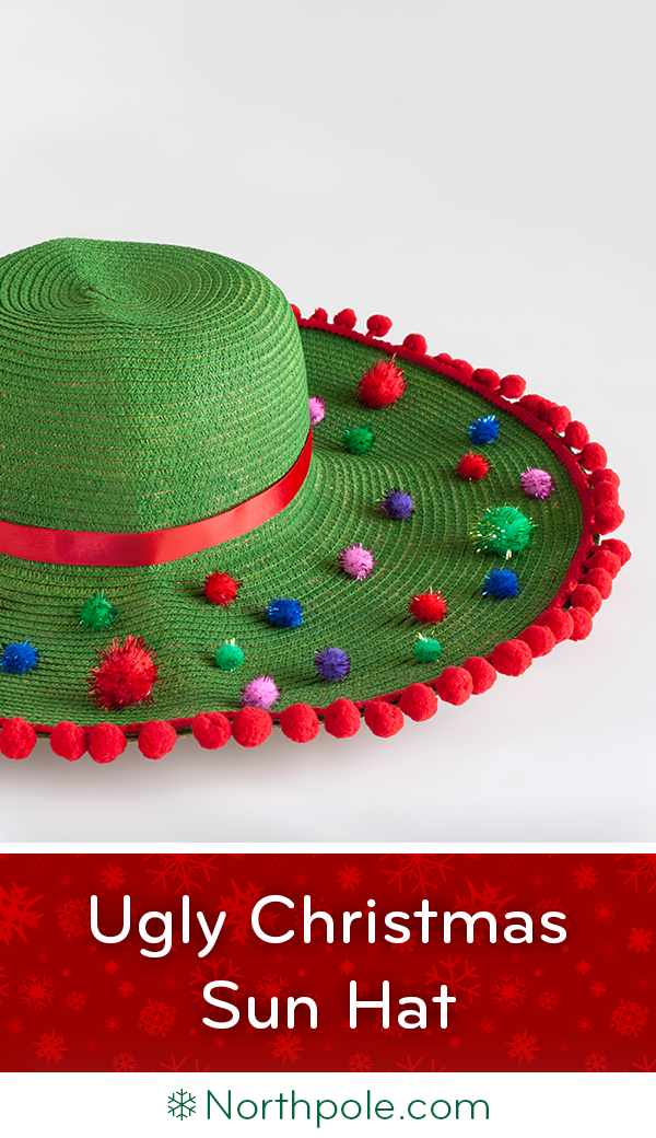 Ugly Christmas in July Hat • Northpole.com Craft Cottage