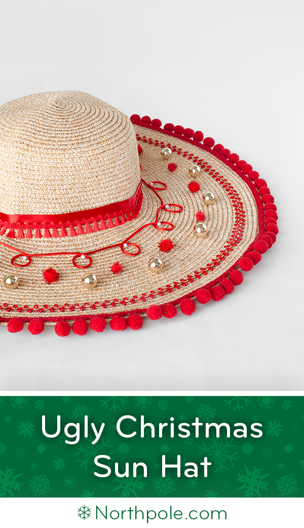 Ugly Christmas in July Hat • Northpole.com Craft Cottage