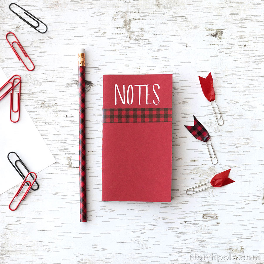 10 Ways to Washi Your Holidays: Embellish Pencils + Create a Stationery Set