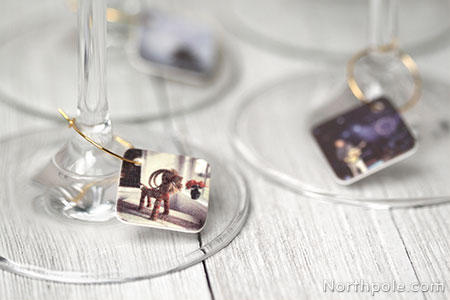 Instagram Memories Wine Charms
