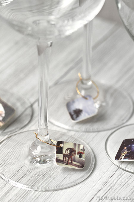 Instagram Memories Wine Charms Instagram Memories Wine Charms • Made from shrink plastic • Great for holiday parties!