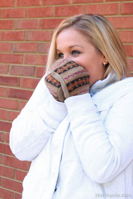 Wooly Paws: DIY Sweater Mittens