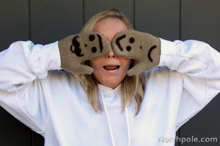 Wooly Paws: DIY Sweater Mittens