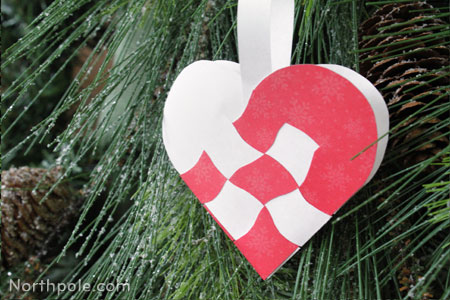 Scandinavian Woven Hearts