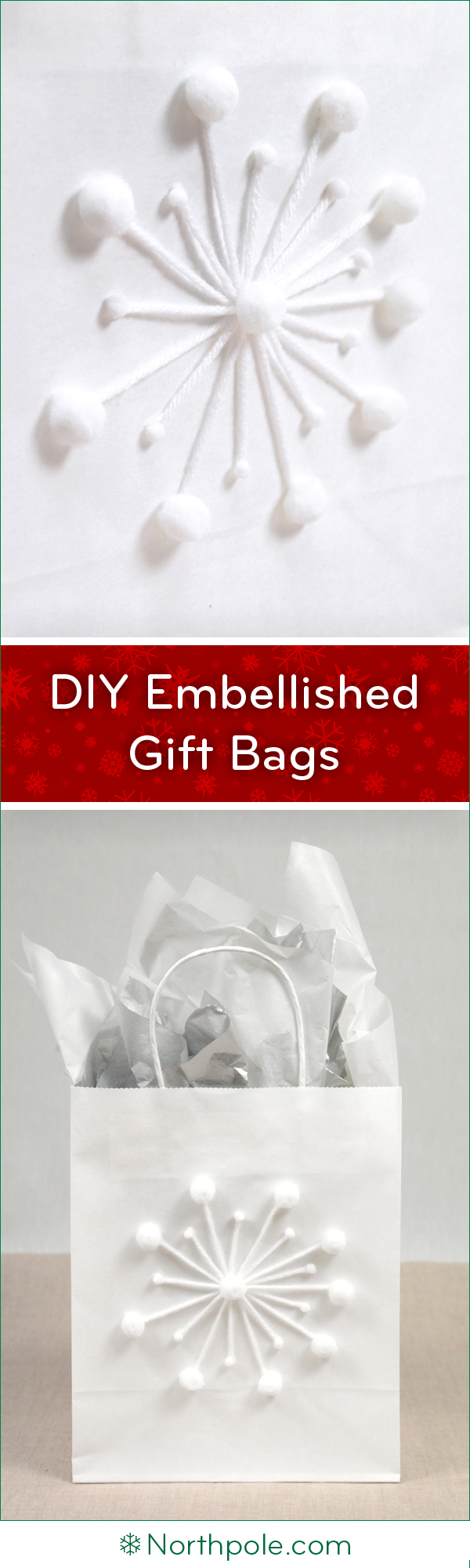 DIY Gift Bags: Cute as a Button • Northpole.com Craft Cottage