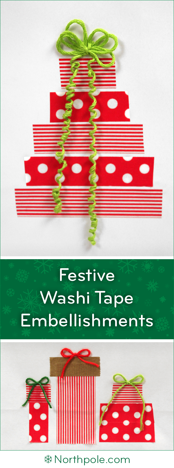 DIY Gift Bags: Fun with Washi Tape • Northpole.com Craft Cottage