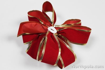 Gift Ribbon Christmas € 1,25/m Ribbon Bow Wire Ribbon 11cm x 12m, 