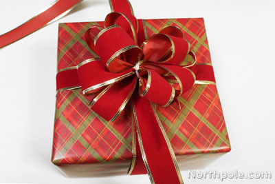 Craft Cottage - How to Wrap Gifts With Wired Ribbon