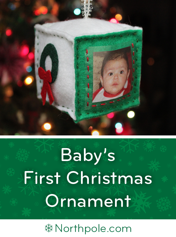Baby's First Christmas Ornament • Northpole.com Craft Cottage