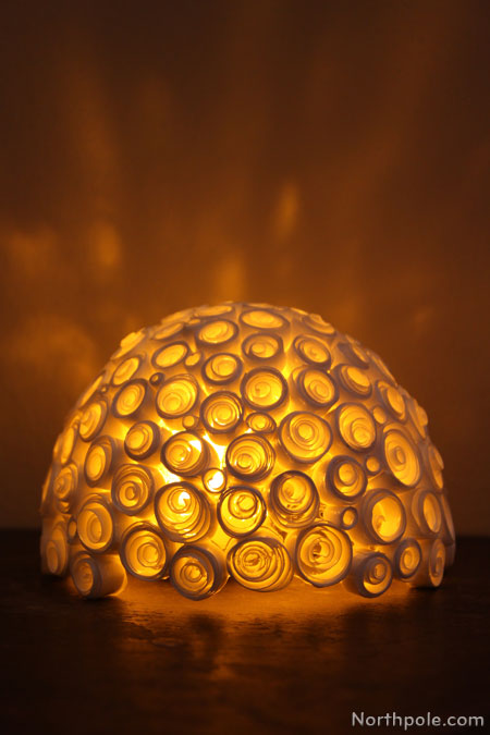 Gorgeous Glowing Igloo Luminary
