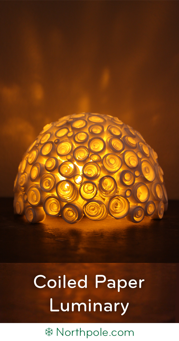 Gorgeous Glowing Igloo Luminary • Northpole.com Craft Cottage