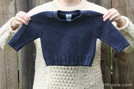 Craft Cottage How To Felt Wool Sweaters for Craft Projects